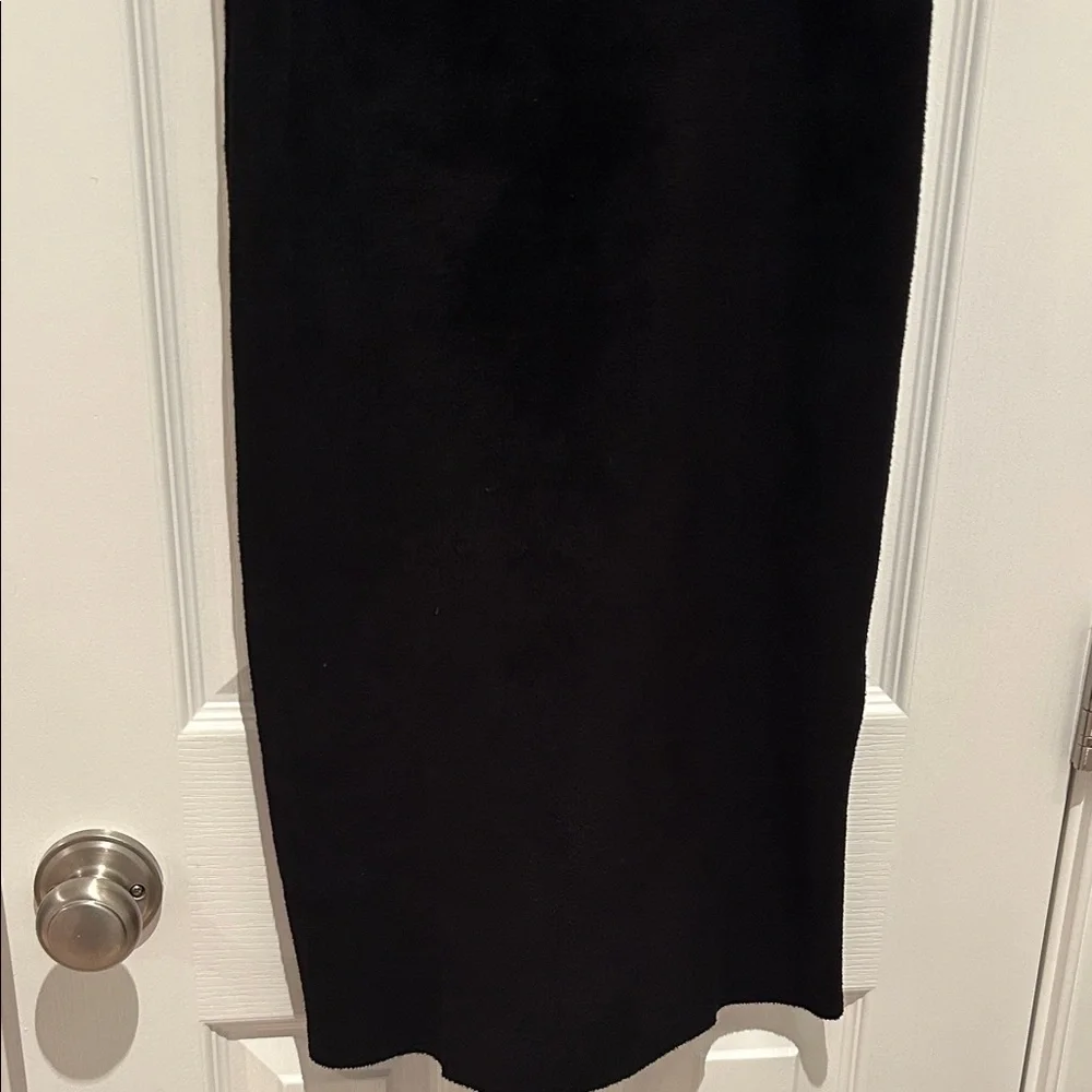 Fendi x Skims Black Velvet Dress - Picture 8 of 16
